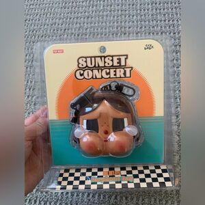 POP MART Crybaby Sunset Concert Series Earphone Case - NEW